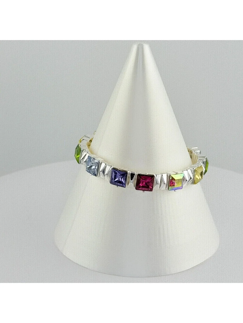Bomb Party Single Stack Bracelet - on Silver Plating #112